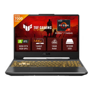 ASUS TUF GAMING A15 FA506NCG - HN200WS [R7 - 7445HS/16GB/512GB SSD/WIN11 HOME+MS24/15.6"/4GB - RTX3050 GRAPHICS/1 YEAR(S)/BLACK] - SWIFT PERIPHERALS1095104