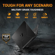 ASUS TUF GAMING A15 FA506NCG - HN200WS [R7 - 7445HS/16GB/512GB SSD/WIN11 HOME+MS24/15.6"/4GB - RTX3050 GRAPHICS/1 YEAR(S)/BLACK] - SWIFT PERIPHERALS1095104