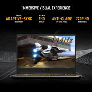 ASUS TUF GAMING A15 FA566NCR - HN054WS LAPTOP (AMD RYZEN 7 7435HS/ 16GB / 512GB SSD/ WIN11 HOME / 4GB GRAPH) - SWIFT PERIPHERALS1090272