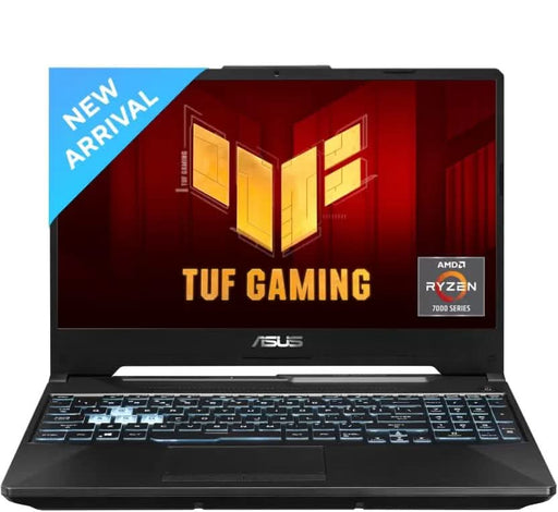 ASUS TUF GAMING A15 FA566NFR - HN260W [R7 - 7435HS RYZEN/8GB/512GB SSD/WIN11 HOME/15.6 INCH/4GB - RTX2050 GRAPHICS /1 YEAR(S)/BLACK] - SWIFT PERIPHERALS1092318