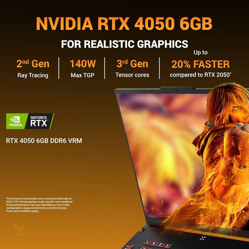 ASUS TUF Gaming A16 Gaming Laptop, AMD Ryzen 7 7445HS, 32GB, 1TB SSD, GeForce RTX 4050 - 6GB GDDR6 Laptop GPU, 16 Inch FHD+, Win 11, MS Office 2024, Mecha Gray, FA607NUG - RL191WS - SWIFT PERIPHERALS1096742