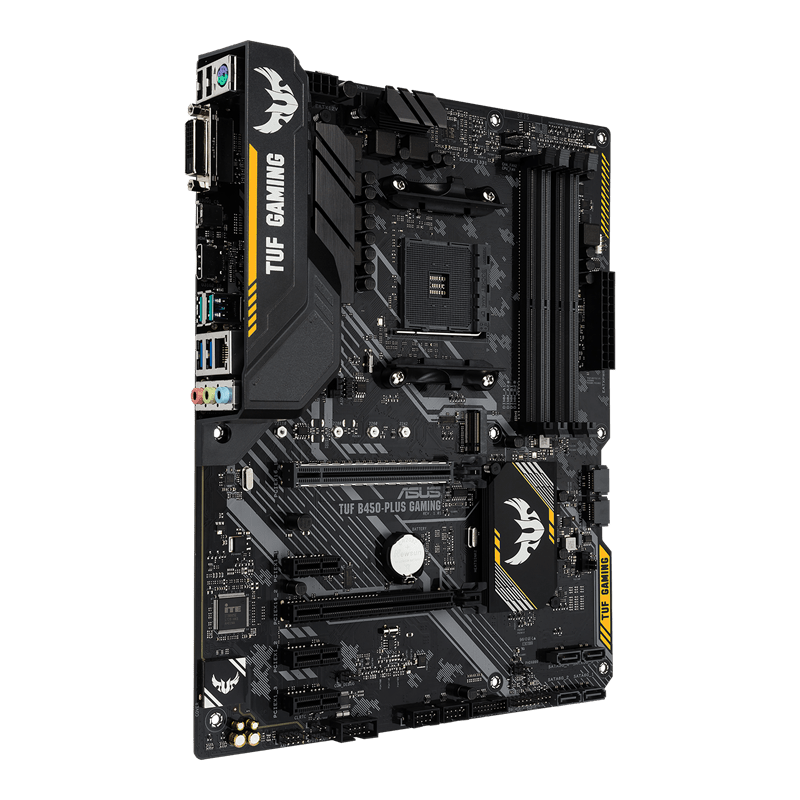 ASUS TUF GAMING B450 PLUS G AMD AM4 MOTHERBOARD - SWIFT PERIPHERALS101167