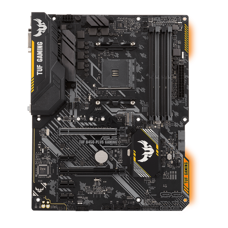 ASUS TUF GAMING B450 PLUS G AMD AM4 MOTHERBOARD - SWIFT PERIPHERALS101167