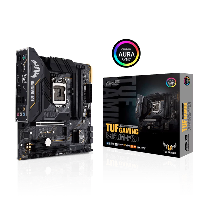 ASUS TUF GAMING B460 PRO INTEL LGA1200 MOTHERBOARD - SWIFT PERIPHERALS101265