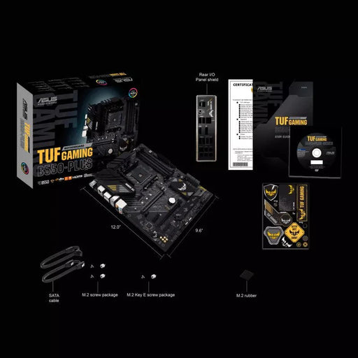 ASUS TUF GAMING B550 PLUS AMD AM4 MOTHERBOARD - SWIFT PERIPHERALS105475