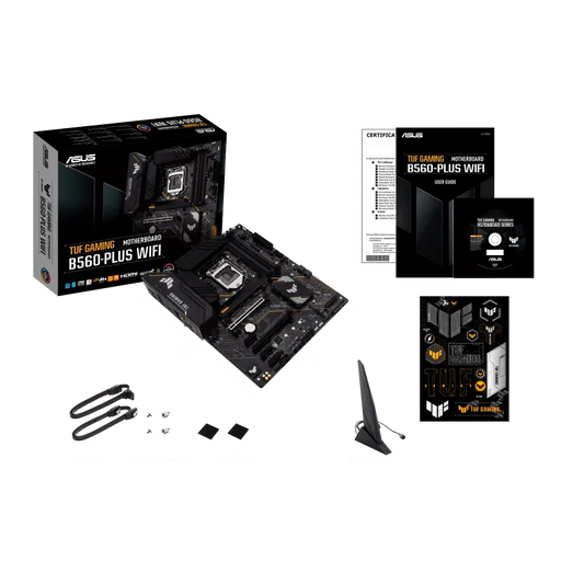 ASUS TUF GAMING B560 PLUS WIFI INTEL LGA1200 MOTHERBOARD - SWIFT PERIPHERALS103440