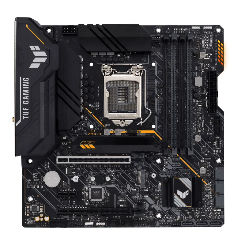 ASUS TUF GAMING B560M PLUS WIFI INTEL LGA1200 MOTHERBOARD - SWIFT PERIPHERALS102915