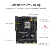 ASUS TUF GAMING B650 - Plus AMD B650 AM5 ATX Motherboard - SWIFT PERIPHERALS90MB1BY0-M0EAY0