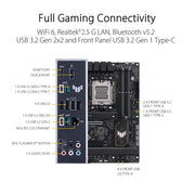 ASUS TUF GAMING B650 - Plus AMD B650 AM5 ATX Motherboard - SWIFT PERIPHERALS90MB1BY0-M0EAY0
