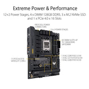 ASUS TUF GAMING B650 - Plus WIFI AMD B650 AM5 ATX Motherboard - SWIFT PERIPHERALS90MB1BZ0-M0EAY0