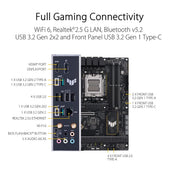 ASUS TUF GAMING B650 - Plus WIFI AMD B650 AM5 ATX Motherboard - SWIFT PERIPHERALS90MB1BZ0-M0EAY0
