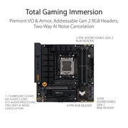 ASUS TUF GAMING B650M - Plus AMD B650 AM5 Micro - ATX Motherboard - SWIFT PERIPHERALS90MB1BG0-M0EAY0