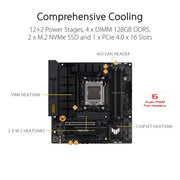 ASUS TUF GAMING B650M - Plus AMD B650 AM5 Micro - ATX Motherboard - SWIFT PERIPHERALS90MB1BG0-M0EAY0