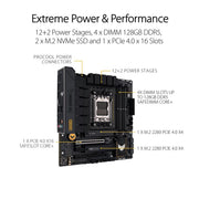 ASUS TUF GAMING B650M - Plus AMD B650 AM5 Micro - ATX Motherboard - SWIFT PERIPHERALS90MB1BG0-M0EAY0