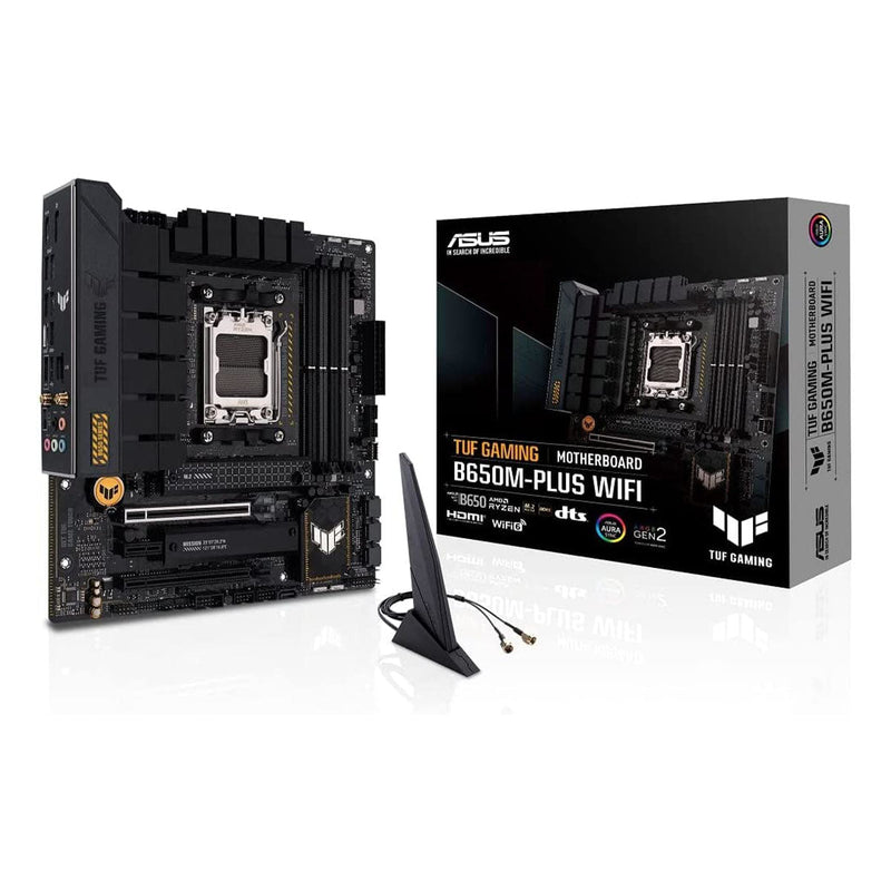 ASUS TUF GAMING B650M - Plus WIFI AMD AM5 Micro - ATX DDR5 Gaming Motherboard - SWIFT PERIPHERALS90MB1BF0-M0EAY0