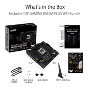 ASUS TUF GAMING B650M - Plus WIFI AMD AM5 Micro - ATX DDR5 Gaming Motherboard - SWIFT PERIPHERALS90MB1BF0-M0EAY0
