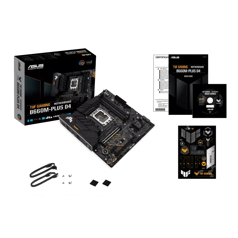 ASUS TUF GAMING B660M PLUS DDR4 INTEL LGA1700 MOTHERBOARD - SWIFT PERIPHERALS107826