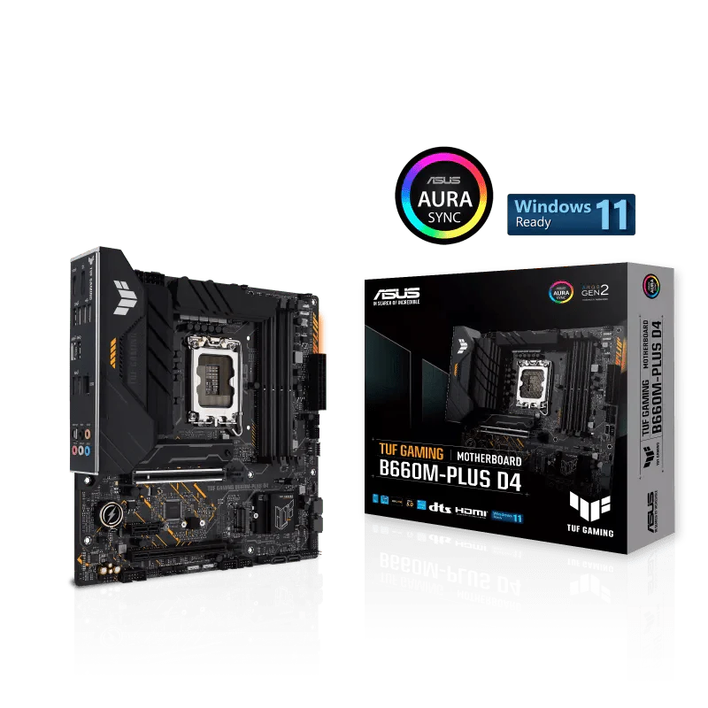 ASUS TUF GAMING B660M PLUS DDR4 INTEL LGA1700 MOTHERBOARD - SWIFT PERIPHERALS107826
