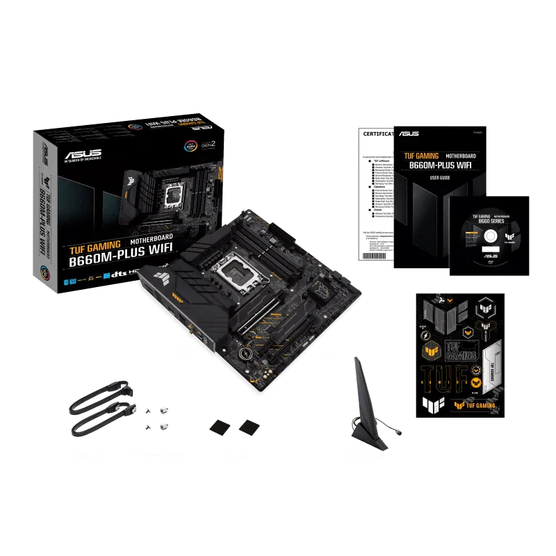 ASUS TUF GAMING B660M - PLUS WIFI INTEL LGA1700 MOTHERBOARD - SWIFT PERIPHERALS106735