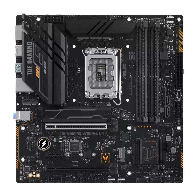 ASUS TUF GAMING B760M - E D4 DDR4 MOTHERBOARD - SWIFT PERIPHERALS1088063