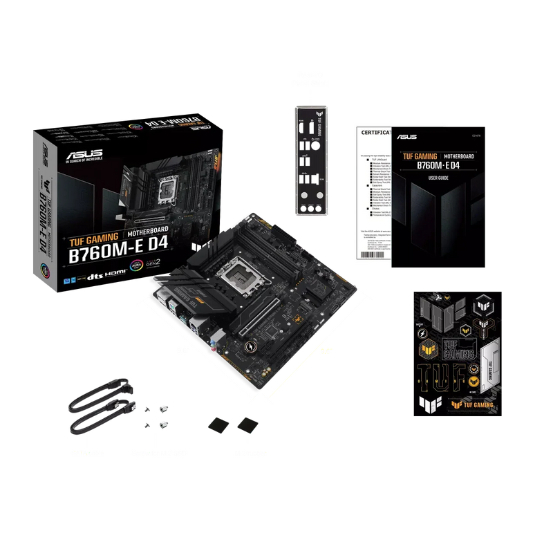 ASUS TUF GAMING B760M - E D4 DDR4 MOTHERBOARD - SWIFT PERIPHERALS1088063