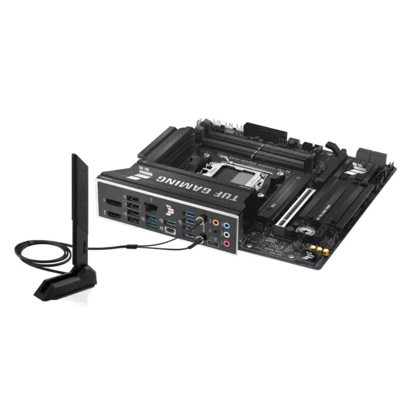 ASUS TUF GAMING B850M - PLUS WIFI B850 AM5 DDR5 Micro - ATX Motherboard with Wi - Fi 6E - SWIFT PERIPHERALSTUF-GAMING-B850M-PLUS-WIFI