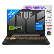 ASUS TUF GAMING F15 12TH GEN, INTEL CORE I7 - 12700H GAMING LAPTOP(NVIDIA RTX 3050 - 4GB/95W TGP/16GB RAM/512GB SSD/FHD/15.6 INCH/144HZ/RGB KB/90WHR/WINDOWS 11//JAEGER GRAY/2.20 KG) FX577ZC - HN193W - SWIFT PERIPHERALS90NR0GW2-M00UK0