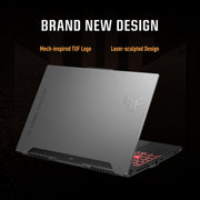 ASUS TUF GAMING F15, GAMING LAPTOP, 13TH GEN INTEL CORE I7 - 13620H, RTX 4050 GRPH (16GB/512GB/39.62 CMS (15.6) FHD/WIN 11 HOME) FX507VU - LP210W - SWIFT PERIPHERALS1091327