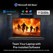 ASUS TUF GAMING F16 13TH GEN,INTEL CORE I7 - 13620H GAMING LAPTOP(NVIDIA RTX 4050 - 6GB/140W TGP/16GB/512GB/FHD+/16 INCH/144HZ/WINDOWS 11/M365 BASIC(1YEAR)*/OFFICE HOME 2024/MECHA GRAY/2.20 KG)FX677VU - RL155WS - SWIFT PERIPHERALS90NR0N06-M00AE0