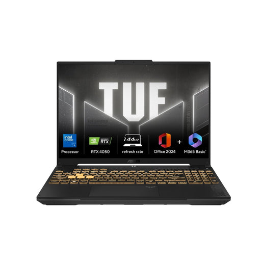 ASUS TUF GAMING F16 FX677VU - RL055WS [CORE5 - 210H/16GB/512GB SSD/WIN11 HOME+MS24/16.0"/6GB - RTX4050 GRAPHICS/1 YEAR(S)/GREY] - SWIFT PERIPHERALS1096071
