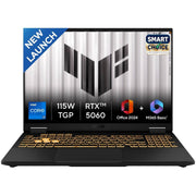 ASUS TUF Gaming F16, Gaming Laptop, Intel Core i7 14650HX, RTX 5060 GPU (16GB/1TB/40.64 cms (16) FHD+/Windows 11 Home/Office Home 2024 + M365 Basic (1 Year Validity) FX608JMR - RV049WS - SWIFT PERIPHERALS1095056