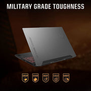 ASUS TUF GAMING FA577NU - LP082W [R7 - 7735HS RYZEN/16GB DDR5/512GB SSD/WIN11 HOME/15.6 INCH/6GB RTX 4050 GRAPHICS /1 YEAR(S)/GREY] - SWIFT PERIPHERALS1085726