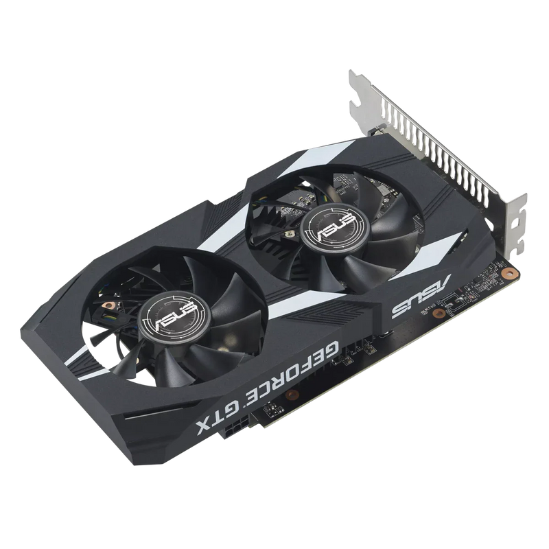 ASUS TUF Gaming GeForce Dual GTX 1650 Evo OC Edition GDDR6 4GB 128 - bit Graphics Card - SWIFT PERIPHERALSDUAL-GTX1650-O4GD6-P-EVO