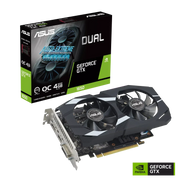 ASUS TUF Gaming GeForce Dual GTX 1650 Evo OC Edition GDDR6 4GB 128 - bit Graphics Card - SWIFT PERIPHERALSDUAL-GTX1650-O4GD6-P-EVO
