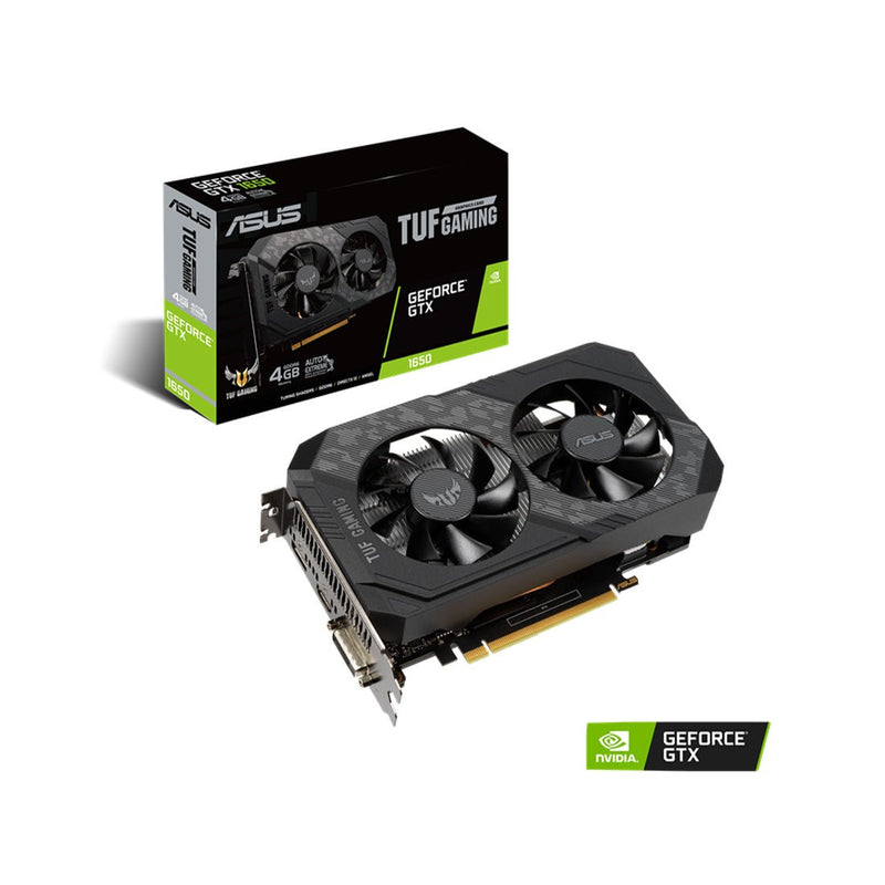 ASUS TUF Gaming GeForce GTX 1650 GDDR6 4GB 128 - bit Graphics Card - SWIFT PERIPHERALSTUF-GTX1650-4GD6-GAMING