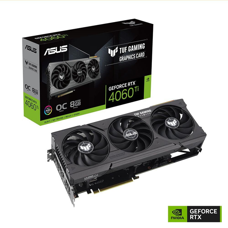 ASUS TUF Gaming GeForce RTX 4060 Ti OC 8GB GDDR6 128 - Bit Graphics Card - SWIFT PERIPHERALSTUF-RTX4060TI-O8G-GAMING