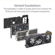 ASUS TUF Gaming GeForce RTX 4060 Ti OC 8GB GDDR6 128 - Bit Graphics Card - SWIFT PERIPHERALSTUF-RTX4060TI-O8G-GAMING