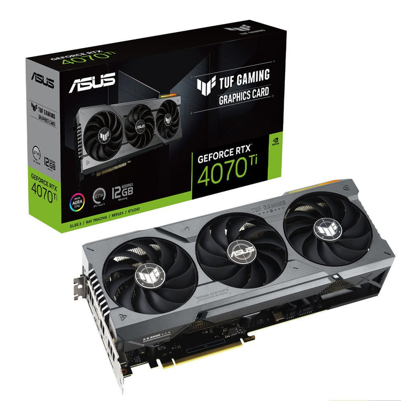 ASUS TUF Gaming GeForce RTX 4070 Ti 12GB GDDR6X 192 - Bit Graphics Card - SWIFT PERIPHERALSTUF-RTX4070TI-12G-GAMING