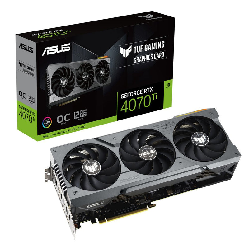 ASUS TUF Gaming GeForce RTX 4070 Ti OC Edition 12GB GDDR6X 192 - Bit Graphics Card - SWIFT PERIPHERALSTUF-RTX4070TI-O12G-GAMING