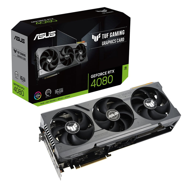 ASUS TUF Gaming GeForce RTX 4080 16GB GDDR6X 256 - Bit Graphics Card - SWIFT PERIPHERALSTUF-RTX4080-16G-GAMING