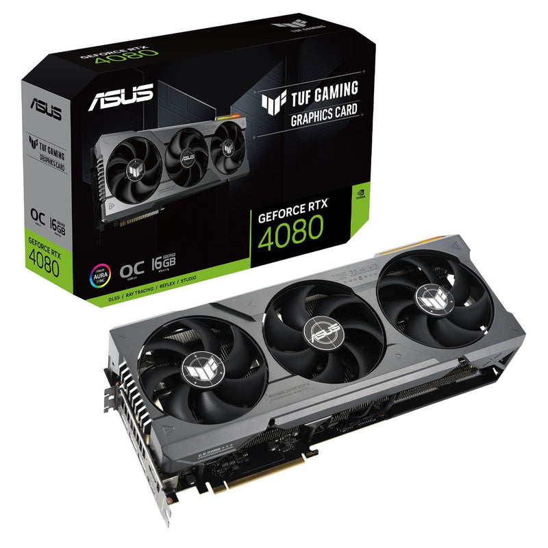 ASUS TUF Gaming GeForce RTX 4080 OC Edition 16GB GDDR6X 256 - Bit Graphics Card - SWIFT PERIPHERALSTUF-RTX4080-O16G-GAMING
