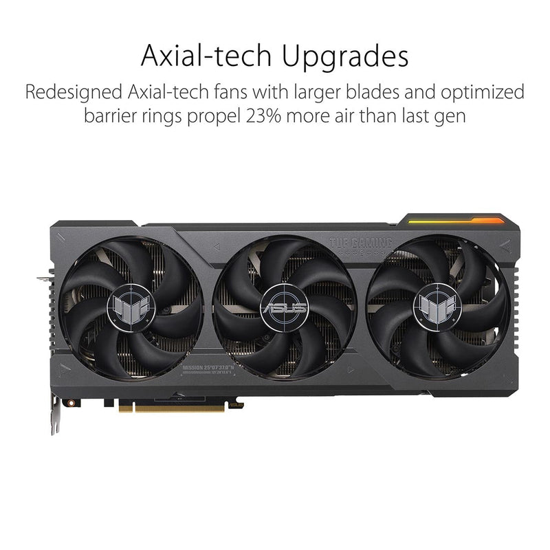 ASUS TUF Gaming GeForce RTX 4090 24GB GDDR6X 384 - Bit Graphics Card - SWIFT PERIPHERALSTUF-RTX4090-24G-GAMING