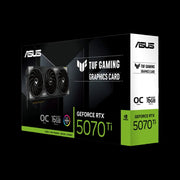 ASUS TUF Gaming GeForce RTX 5070 Ti 16GB GDDR7 OC Edition Triple Fan Graphics Card - SWIFT PERIPHERALSTUF-RTX5070TI-O16G-GAMING