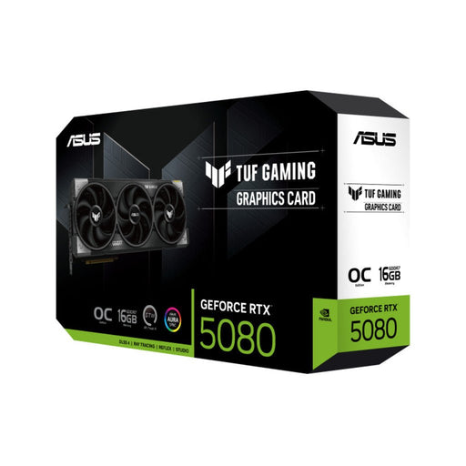 ASUS TUF Gaming GeForce RTX 5080 16GB GDDR7 OC Edition Triple Fan Graphics Card - SWIFT PERIPHERALSTUF-RTX5080-O16G-GAMING