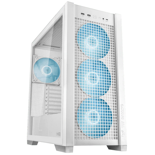 Asus TUF Gaming GT302 ARGB ATX mid - tower case - White - SWIFT PERIPHERALSTUF-GT302-ARGB-WH