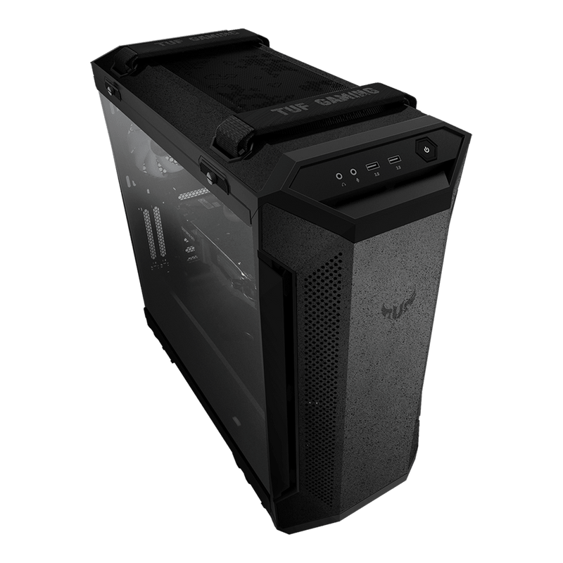 ASUS TUF Gaming GT501 ATX Mid Tower Cabinet with Three RGB 120mm Fans and Tempered Glass Side Panel - SWIFT PERIPHERALSTUF-GT501