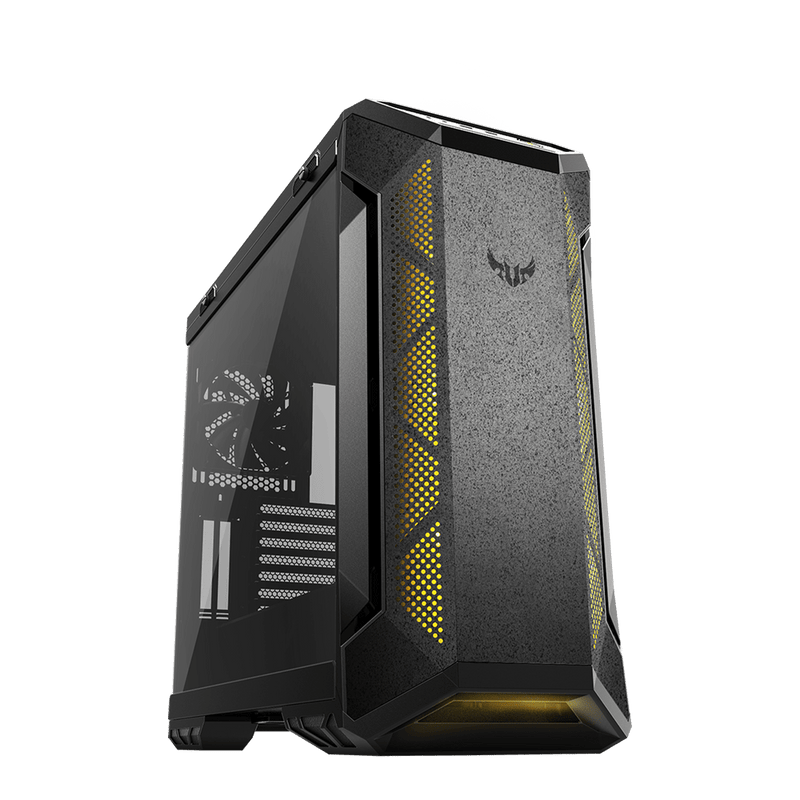 ASUS TUF Gaming GT501 ATX Mid Tower Cabinet with Three RGB 120mm Fans and Tempered Glass Side Panel - SWIFT PERIPHERALSTUF-GT501