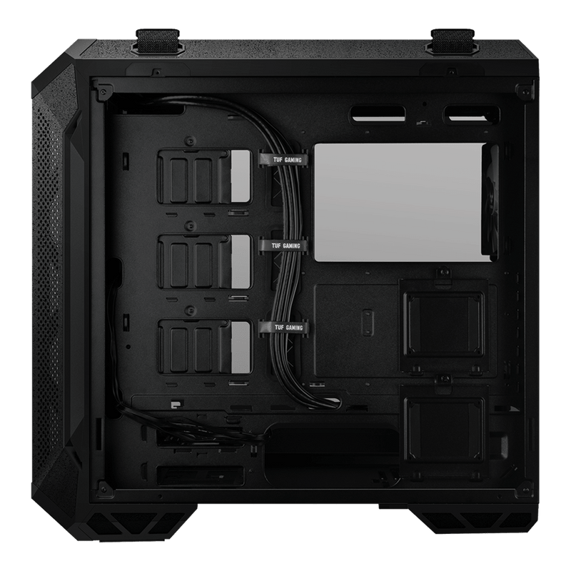 ASUS TUF Gaming GT501 ATX Mid Tower Cabinet with Three RGB 120mm Fans and Tempered Glass Side Panel - SWIFT PERIPHERALSTUF-GT501