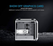 ASUS TUF GAMING GT501 MID - TOWER E - ATX CABINET WHITE - SWIFT PERIPHERALS105787