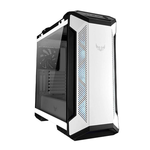 ASUS TUF Gaming GT501 White Edition E - ATX Mid Tower Cabinet with Three RGB 120mm Fans - SWIFT PERIPHERALSTUF-GT501-WHITE